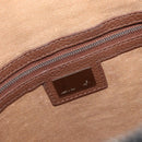 FENDI Zucca Canvas Celeria Shoulder Bag Blue Silver Auth ep16488-25