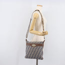 FENDI Zucca Canvas Celeria Shoulder Bag Blue Silver Auth ep16488-31