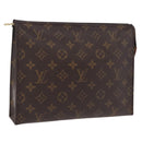 LOUIS VUITTON Monogram Poche Toilette 26 Pouch M47542 LV Auth ep16489-1
