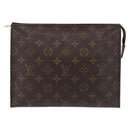 LOUIS VUITTON Monogram Poche Toilette 26 Pouch M47542 LV Auth ep16489-13