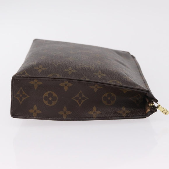 LOUIS VUITTON Monogram Poche Toilette 26 Pouch M47542 LV Auth ep16489