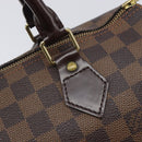 LOUIS VUITTON Damier Ebene Speedy 30 Hand Bag N41364 LV Auth ep16491V-19