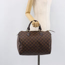 LOUIS VUITTON Damier Ebene Speedy 30 Hand Bag N41364 LV Auth ep16491V-25