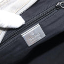 GUCCI GG Canvas Web Sherry Line Hand Bag Silver 131228 Auth ep16492-22