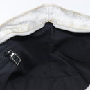 GUCCI GG Canvas Web Sherry Line Hand Bag Silver 131228 Auth ep16492-23