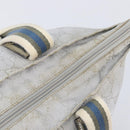 GUCCI GG Canvas Web Sherry Line Hand Bag Silver 131228 Auth ep16492-7
