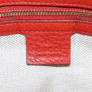 GUCCI Soho Hand Bag Leather 2way Orange Gold 308362 Auth ep16493A-20