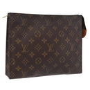 LOUIS VUITTON Monogram Poche Toilette 26 Pouch M47542 LV Auth ep16497-1