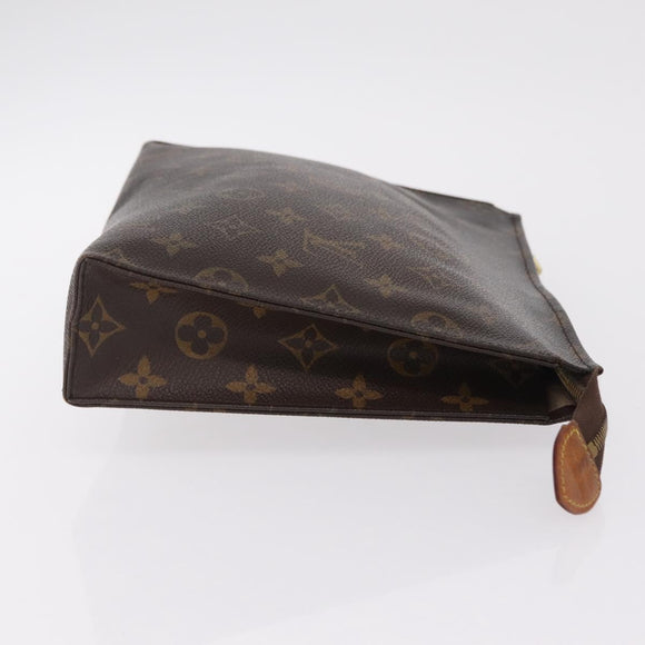 LOUIS VUITTON Monogram Poche Toilette 26 Pouch M47542 LV Auth ep16497