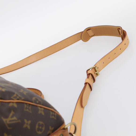 LOUIS VUITTON Monogram Keepall Bandouliere55 Boston Bag M41414 LV Auth ep16500V