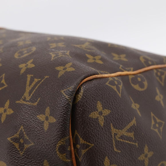 LOUIS VUITTON Monogram Keepall Bandouliere55 Boston Bag M41414 LV Auth ep16500V