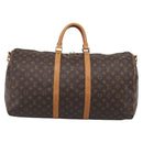 LOUIS VUITTON Monogram Keepall Bandouliere55 Boston Bag M41414 LV Auth ep16500V-2