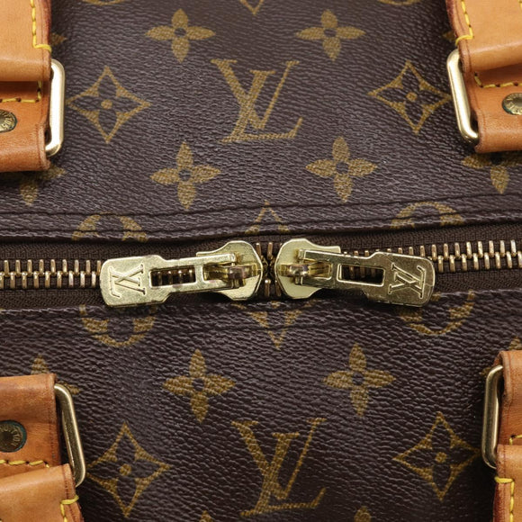 LOUIS VUITTON Monogram Keepall Bandouliere55 Boston Bag M41414 LV Auth ep16500V