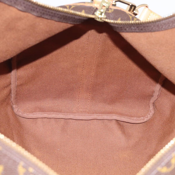 LOUIS VUITTON Monogram Keepall Bandouliere55 Boston Bag M41414 LV Auth ep16500V