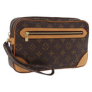 LOUIS VUITTON Monogram Marly Dragonne GM Clutch Bag M51825 LV Auth ep16503A-1