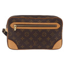 LOUIS VUITTON Monogram Marly Dragonne GM Clutch Bag M51825 LV Auth ep16503A-13