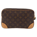LOUIS VUITTON Monogram Marly Dragonne GM Clutch Bag M51825 LV Auth ep16503A-2