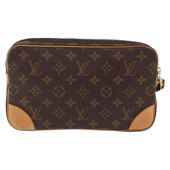LOUIS VUITTON Monogram Marly Dragonne GM Clutch Bag M51825 LV Auth ep16503A