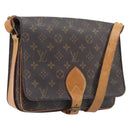 LOUIS VUITTON Monogram Cartouchiere GM Shoulder Bag M51252 LV Auth ep16505-1
