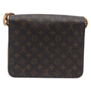 LOUIS VUITTON Monogram Cartouchiere GM Shoulder Bag M51252 LV Auth ep16505-2