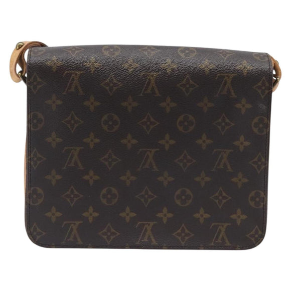 LOUIS VUITTON Monogram Cartouchiere GM Shoulder Bag M51252 LV Auth ep16505