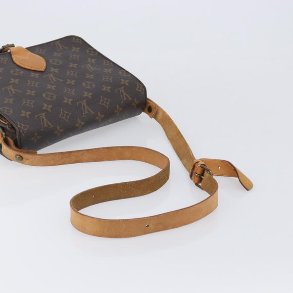 LOUIS VUITTON Monogram Cartouchiere GM Shoulder Bag M51252 LV Auth ep16505