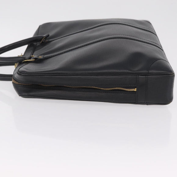 LOUIS VUITTON Epi Porte Documents Voyage Bag Black M40321 LV Auth ep16509