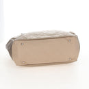 CHANEL Paris Biarritz Tote Bag Coated Canvas Gold Silver CC Auth ep16512V-5