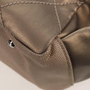 CHANEL Paris Biarritz Tote Bag Coated Canvas Gold Silver CC Auth ep16512V-20