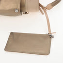 CHANEL Paris Biarritz Tote Bag Coated Canvas Gold Silver CC Auth ep16512V-23