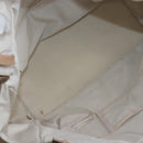 CHANEL Paris Biarritz Tote Bag Coated Canvas Gold Silver CC Auth ep16512V-11