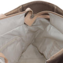 CHANEL Paris Biarritz Tote Bag Coated Canvas Gold Silver CC Auth ep16512V-29