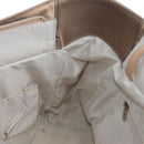 CHANEL Paris Biarritz Tote Bag Coated Canvas Gold Silver CC Auth ep16512V-30