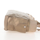 CHANEL Paris Biarritz Tote Bag Coated Canvas Gold Silver CC Auth ep16512V-4