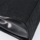 Christian Dior Canage Hand Bag Nylon Black Gold Auth ep16513A-13
