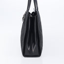 Christian Dior Canage Hand Bag Nylon Black Gold Auth ep16513A-5