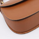 GUCCI Bamboo Hand Bag Leather Brown Gold 000 113 0633 Auth ep16515V-15