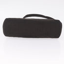 Christian Dior Canage Shoulder Bag Canvas Black Gold Auth ep16517-10