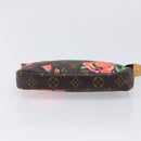LOUIS VUITTON Monogram Rose Pochette Accessoires Pouch M48615 LV Auth ep16519V-9