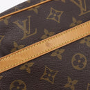 LOUIS VUITTON Monogram Compiegne 28 Clutch Bag M51845 LV Auth ep16522A-13
