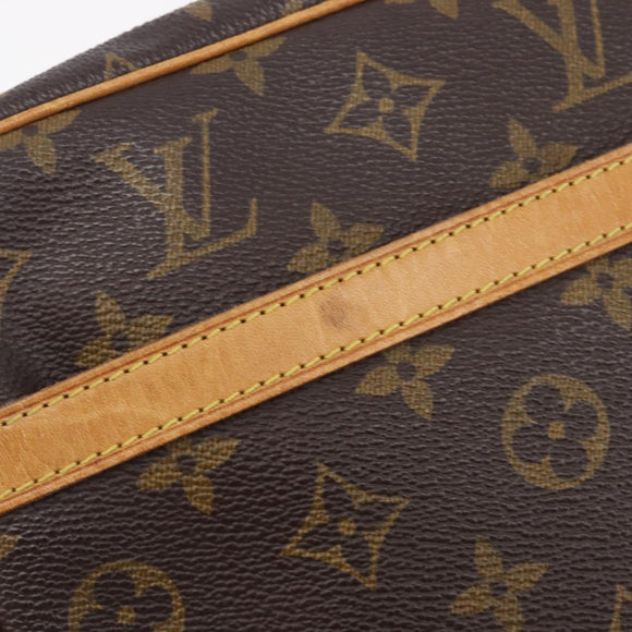 LOUIS VUITTON Monogram Compiegne 28 Clutch Bag M51845 LV Auth ep16522A