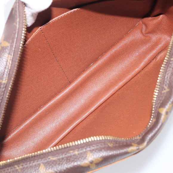 LOUIS VUITTON Monogram Compiegne 28 Clutch Bag M51845 LV Auth ep16522A