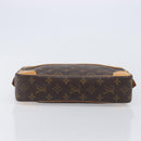 LOUIS VUITTON Monogram Compiegne 28 Clutch Bag M51845 LV Auth ep16522A-7