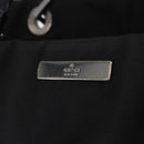 GUCCI Bamboo Tote Bag Nylon Black Silver 002 1016 Auth ep16523-14