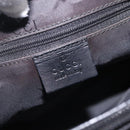 GUCCI Bamboo Tote Bag Nylon Black Silver 002 1016 Auth ep16523-15