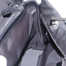 GUCCI Bamboo Tote Bag Nylon Black Silver 002 1016 Auth ep16523-19