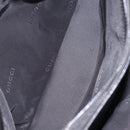 GUCCI Bamboo Tote Bag Nylon Black Silver 002 1016 Auth ep16523-20
