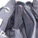 GUCCI Bamboo Tote Bag Nylon Black Silver 002 1016 Auth ep16523-21