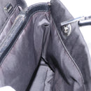 GUCCI Bamboo Tote Bag Nylon Black Silver 002 1016 Auth ep16523-23