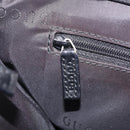 GUCCI Bamboo Tote Bag Nylon Black Silver 002 1016 Auth ep16523-24